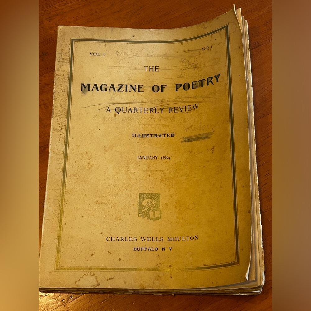 The Magazine of Poetry: A Quarterly Review, Illustrated (Jan 1889, Vol. 1 No. 1)